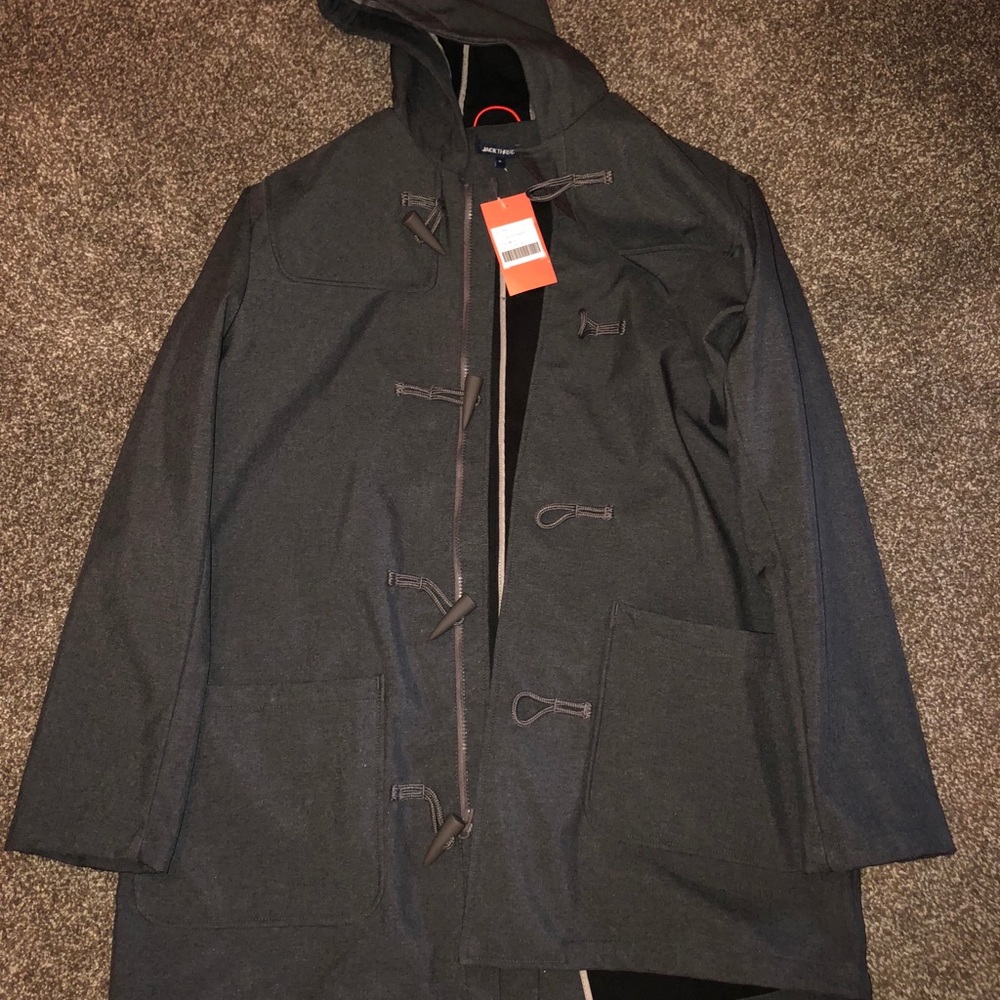 Jackthreads Trench Dress Coat XL BRAND NEW